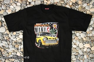 Ανδρικό κοντομάνικο μπλούζα τ σέρτ Original Full Scale Mini Cooper Club T-Shirt Size L XL MC024-thumb-11