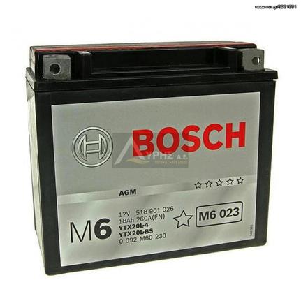 BOSCH AGM YTX20L-4/YTX20L-BS (M60230) eautoshop gr ΠΑΡΑΔΟΣΗ ΜΕ 4 ΕΥΡΩ