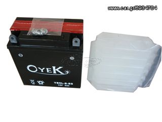 ΜΠΑΤΑΡΙΑ MOTO YTX5LBS ΚΟΜΠΛΕ ΜΕ ΤΑ ΥΓΡΑ ΤΗΣ.