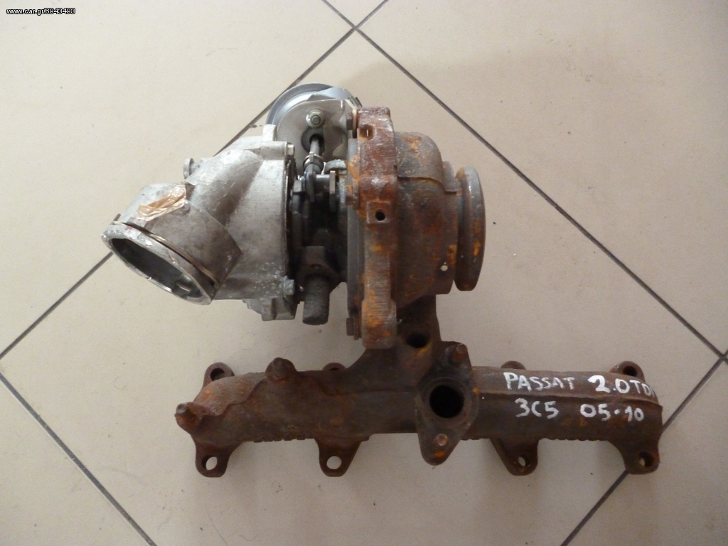 ΤΟΥΡΜΠΙΝΑ VW PASSAT 3C5 2.0 TDI MOD 2005-2010