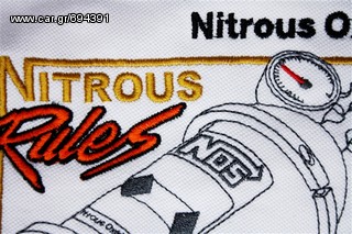 Πόλο Ανδρικό κοντομάνικο με γιακά μπλούζα NOS Nitro Polo T-Shirt Κεντητά λογότυπα μεγέθη M L XL-thumb-44