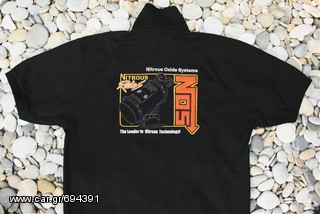 Πόλο Ανδρικό κοντομάνικο με γιακά μπλούζα NOS Nitro Polo T-Shirt Κεντητά λογότυπα μεγέθη M L XL-thumb-24