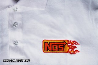 Πόλο Ανδρικό κοντομάνικο με γιακά μπλούζα NOS Nitro Polo T-Shirt Κεντητά λογότυπα μεγέθη M L XL-thumb-33