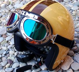 Εκποίηση: Κράνος από υπόλοιπο εισαγωγής  - AVEX  HELMET - Rally  Antique VY511-thumb-13