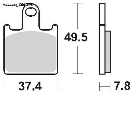 ΛΥΡΗΣ BRAKING ΤΑΚΑΚΙΑ ΕΜΠΡΟΣ ΓΙΑ KAWASAKI Z 750 11-12 / Z 1000 07-09 / ZX 6R 600 NINJA 07-14,927CM55