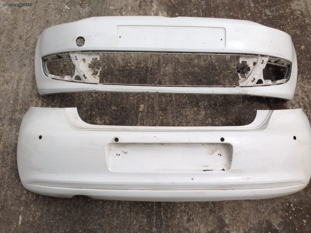 VW POLO ΓΝΗΣΙΟΙ ΠΡΟΦΥΛΑΚΤΗΡΕΣ ΕΜΠΡΟΣ ΚΑΙ ΠΙΣΩ