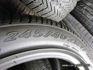 2 ΤΜΧ PIRELLI PZERO ROSSO 245-40-17 60€-thumb-1