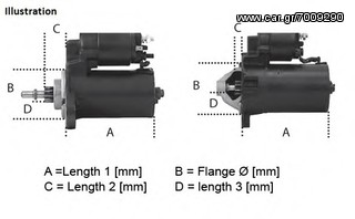 Μίζα Ford Sierra 0986010408