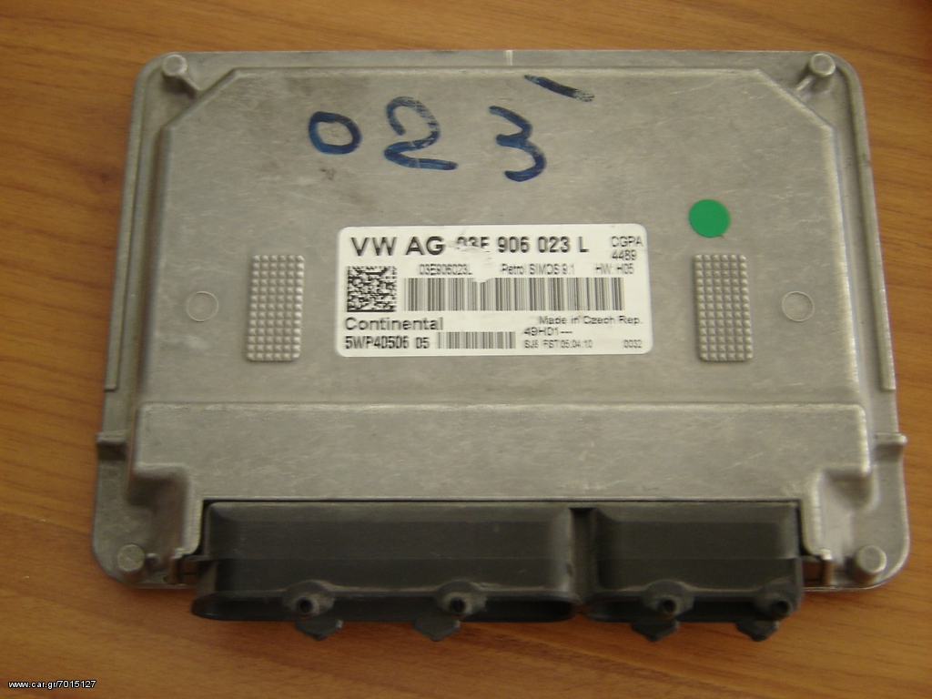 ΕΓΚΕΦΑΛΟΣ ΚΙΝΗΤΗΡΑ VW POLO 6R 1.2 12V '09-   03E906023L