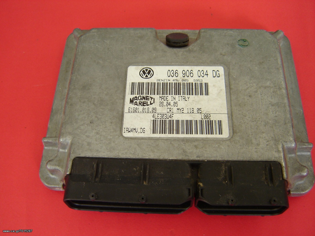 ΕΓΚΕΦΑΛΟΣ ΚΙΝΗΤΗΡΟΣ SEAT IBIZA 6L 1.4 BBZ '02-'09  036906034DG