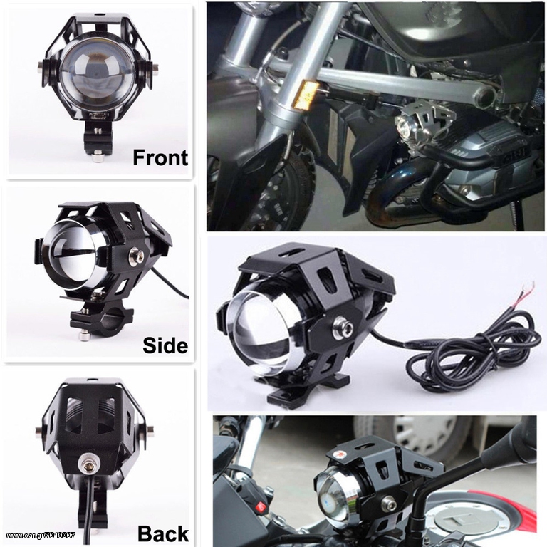 ΠΡΟΒΟΛΑΚΙΑ MOTO Led U5 3000LM 