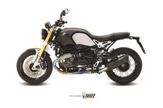 Εξάτμιση Τελικό Mivv Suono Black S.Steel/Carbon End Standard Level BMW NINE T 2014 - 2019**