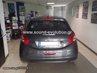 PEUGEOT 208  ELSER ALARM 968 & ΠΙΣΩ ΑΙΣΘΗΤΗΡΕΣ ΠΑΡΚΑΡΙΣΜΑΤΟΣ www.sound-evolution.gr