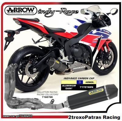 Εξάτμιση Ολόσωμη Αrrow Indy Race Aluminium Dark Honda CBR 1000 RR 2014-2015