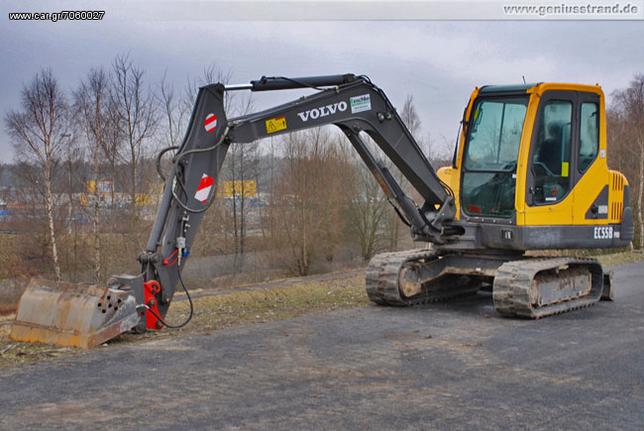 VOLVO EC55/EC55B PRO MINI EXCAVATOR ΚΡΥΣΤΑΛΛΑ ΚΑΜΠΙΝΑΣ
