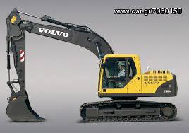 VOLVO EC140-180-210-240-290-360-460 B SERIES EXCAVATOR ΚΡΥΣΤΑΛΛΑ ΚΑΜΠΙΝΑΣ