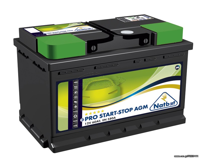ΜΠΑΤΑΡΙΑ AGM START - STOP 70ΑΗ