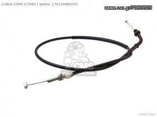 ΝΤΙΖΑ ΓΚΑΖΙΟΥ HONDA VFR800 INTERCEPTOR THROTTLE CABLE 2 PUSH.REF-17920-MBG-D00