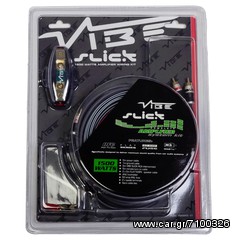 Vibe Slick 8 Gauge Amplifier Wiring Kit Καλωδιώσεις 1500w flat series eautoshop.gr