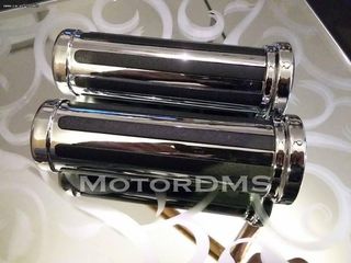 ΧΕΙΡΟΛΑΒΕΣ ΧΕΡΟΥΛΙΑ 22mm CHOPPER SCOOTER VINTAGE RETRO MOTO MotorDMS