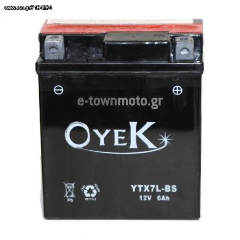 ΜΠΑΤΑΡΙΑ YTX7L-BS oyek