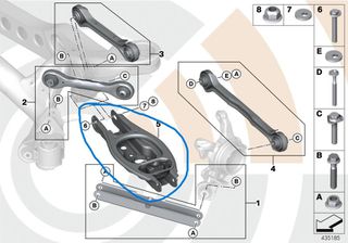 ΨΑΛΙΔΙ ΟΠΙΣΘΙΟ BMW Ε81 Ε82 E87 Ε88 Ε90 Ε91 Ε92 Ε93 Ε84 ΑΡΙΣΤΕΡΟ - ΔΕΞΙΟ ΒΑΣΗ ΕΛΑΤΗΡΙΟΥ ''BMW Βαμβακάς''-thumb-3