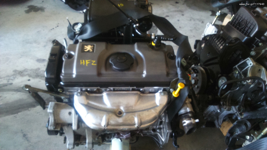 ΚΙΝΗΤΗΡΑΣ PEUGEOT 206 1.100cc HFZ