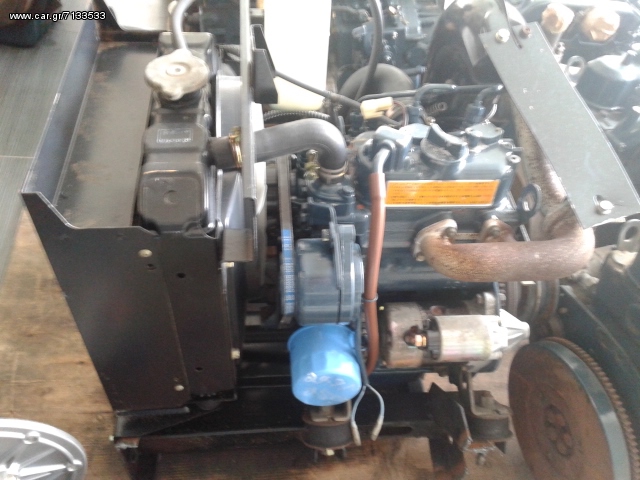 Kubota 2 και 3 κυλίνδρων με ενσωματωμένα εξαρτήματα
