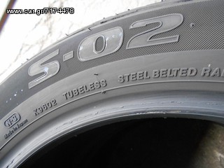 2 ΤΜΧ BRIDGESTONE	 S-02  205-50-17 DOT2012 70€-thumb-1