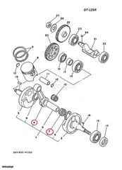 Z-125(V-125Z),DT-125(1985-1987),DT-125,DT-125R(34X),DT-125LC(57U,1HR,35A,35E),RD-125,RD-250 ΑΕΡΟΨΥΚΤΟ,RD-350 ΑΕΡΟΨΥΚΤA,YZ-125Z,DS7(1972),R5(1970-1972) ΜΠΙΕΛΑ, ΜΑΖΙ ΜΕ TO ΡΟΥΛΕΜΑΝ ΤΗΣ ΜΠΙΕΛΑΣ,ΓΝΗΣΙΑ-thumb-2