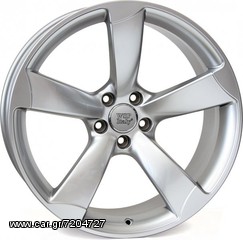** Ιταλικές ζάντες Wsp   W568 VITTORIA  8,5x19" για AUDI  xρώμα HYPER SILVER.! Κορυφαία ποιότητα!!SUPER ΠΡΟΣΦΟΡΑ!!!!!!