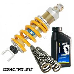 Set Ohlins Basic Suspension Kit (Shock + Springs + Fork Oil) for Kawasaki ER-6n / ER-6f 2012 12>