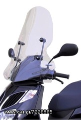 ΛΥΡΗΣ FABBRI ΖΕΛΑΤΙΝΑ ΔΙΑΦΑΝΕΣ 650x705mm ΓΙΑ APRILIA SPORTCITY EURO 3 125-200-250 2004-2008, 2295-A