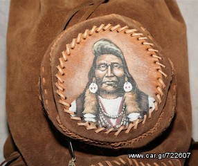 Harley Indian Τσάντα πλατης Sitting Bull Original