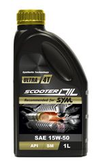 ΛΑΔΙ SYM OIL 10W40 SM Ultra4 (1L) SCOOTER OIL