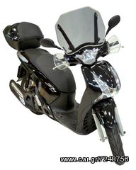 ΛΥΡΗΣ FABBRI ΖΕΛΑΤΙΝΑ ΦΙΜΕ SUMMER 485x350mm ΓΙΑ HONDA SH 125 IE/150 IE ABS 2013-2016, 2918-LD