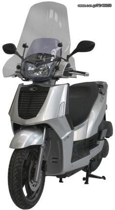 ΛΥΡΗΣ FABBRI ΖΕΛΑΤΙΝΑ ΔΙΑΦΑΝΕΣ 670x575mm ΓΙΑ KYMCO PEOPLE S 300 2008-2012, 2525-A