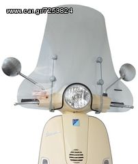 ΛΥΡΗΣ FABBRI ΖΕΛΑΤΙΝΑ ΔΙΑΦΑΝΕΣ 700x560mm ΓΙΑ VESPA LX 125-150 2003-2014, 2135-A