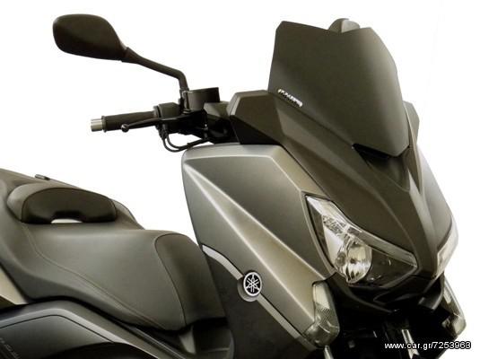 ΛΥΡΗΣ FABBRI ΖΕΛΑΤΙΝΑ ΣΚΟΥΡΟ ΦΙΜΕ SPORT 375x310mm ΓΙΑ YAMAHA XMAX 125-250 2013-2017, 2989-XDX