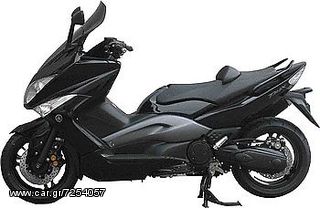 ΛΥΡΗΣ FABBRI ΖΕΛΑΤΙΝΑ ΣΚΟΥΡΟ ΦΙΜΕ SUMMER 460x580mm ΓΙΑ YAMAHA TMAX 500 XP 2001-2007, 1990-DS