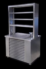Ποτηριερα δαπέδου διαστάσεων 100x70x86/190 cm