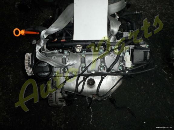 ΚΙΝΗΤΗΡΑΣ VW / SEAT 1000cc , 50 PS / 5000 Rpm , 110.000 Km ( 6 ΜΗΝΕΣ ΓΡΑΠΤΗ ΕΓΓΥΗΣΗ ) ΚΩΔ.ΚΙΝ. AUC ΑΡ.ΚΙΝ. 223579 ΜΟΝΤΕΛΟ 1999-2002