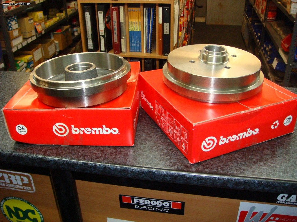 ΤΑΜΠΟΥΡΑ VW + AUDI εργ:ZIMMERMANN κωδ BREMBO:14.3251.10