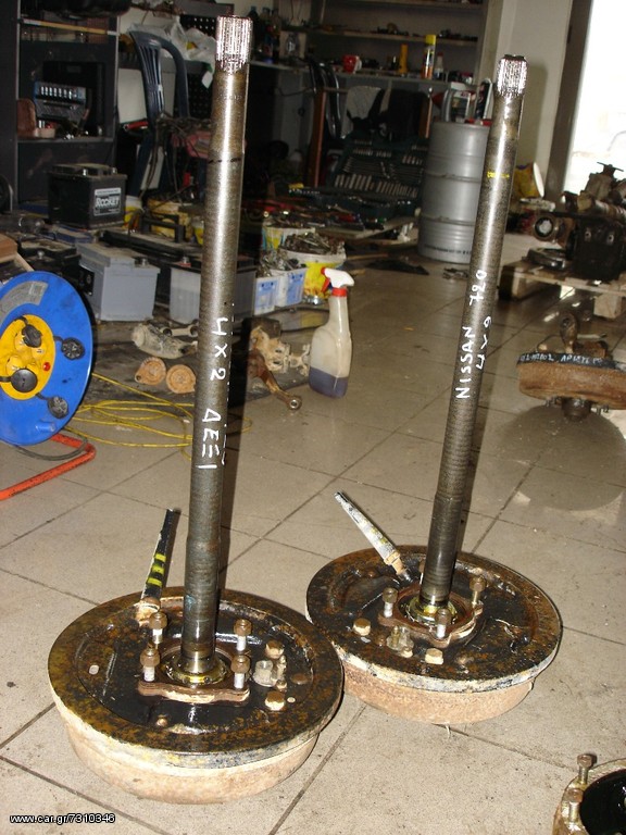 Ημιαξόνιο πίσω για Nissan 720 4x2  Βήμα 8.39