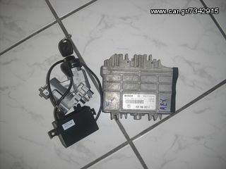 Εγκέφαλος ,immobiliser διακόπτης μίζας με κλειδί VW Polo 6N 96-99 με κινητήρα ΑΕΧ 1,4 60HP