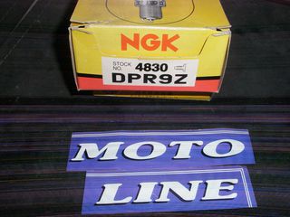 ΜΠΟΥΖΙ DPR9Z  NGK JAPAN HONDA XL/XR200R/250R-84-95  ΠΡΟΣΦΟΡΑ υπολοιπο στοκ