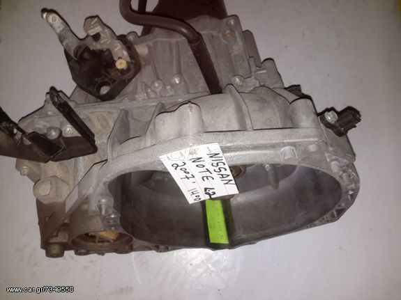 Σασμάν Χειροκίνητο NISSAN NOTE MPV / ΠΟΛΥΜΟΡΦΙΚΑ / 5dr 2005 - 2009 ( E11 ) 1.4  ( CR14DE  ) (88 hp ) Βενζίνη #XC2339