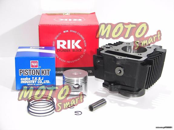 ΚΥΛΙΝΔΡΟΠΙΣΤΟΝΟ ΣΕΤ HONDA ASTREA GRAND & SUPRA 50 mm ΜΕ ΠΙΣΤΟΝΙ JAPAN ΚΑΙ ΦΛΑΝΤΖΕΣ