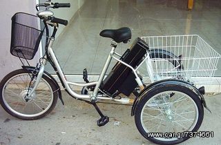 Ποδήλατο τρίτροχα '24 Sp-e-Bikes CARRIER IIΙ