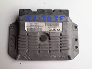 Εγκέφαλος Κινητήρα RENAULT MEGANE ( BM ) Hatchback / 5dr 2002 - 2005 1.6 16V  ( K4M 760,K4M 812,K4M 813  ) (112 hp ) Βενζίνη #8200242405